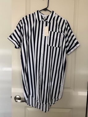 NWT Target button up shirt dress